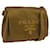 Borsa a Spalla PRADA Satin Khaki Oro Auth bs34407 D'oro Cachi