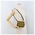 Borsa a Spalla PRADA Satin Khaki Oro Auth bs34407 D'oro Cachi - vista 23