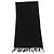 Sciarpa in lana nera Vivienne Westwood Auth 174655 Nero - vista 2