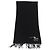 Sciarpa in lana nera Vivienne Westwood Auth 174655 Nero - vista 6