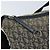 Borsa a Spalla in Tela Trotter Christian Dior Navy Argento Auth YKZ111 Blu navy - vista 10