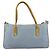 PRADA Handtasche Nylon 2-Wege Hellblau Silber Auth INZ088 - Ansicht 2