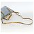 PRADA Handtasche Nylon 2-Wege Hellblau Silber Auth INZ088 - Ansicht 9