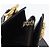 Borsa Tote Gancini in pelle nera e oro Salvatore Ferragamo Auth YKZ727 - vista 10