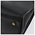 Borsa Tote Gancini in pelle nera e oro Salvatore Ferragamo Auth YKZ727 - vista 17