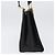 Borsa Tote Gancini in pelle nera e oro Salvatore Ferragamo Auth YKZ727 - vista 4
