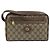 GUCCI GG Supreme Clutch Bag PVC Beige Oro Auth YKZ053 - vista 13