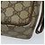 GUCCI GG Supreme Clutch Bag PVC Beige Oro Auth YKZ053 - vista 15