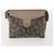 Borsa a mano in pelle Burberrys Saint Laurent 2 pezzi marrone beige Auth 166798 - vista 10