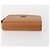 Borsa a mano in pelle Burberrys Saint Laurent 2 pezzi marrone beige Auth 166798 - vista 6