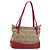 Borsa Tote Burberrys Nova Check in tela beige e oro Auth AMZ511 D'oro