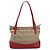 Borsa Tote Burberrys Nova Check in tela beige e oro Auth AMZ511 D'oro - vista 13