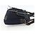 Borsa da lavoro Burberry Black Label 2 vie Nero Argento Auth mr2251 - vista 4