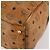 Borsa Boston Vicetos Logogram MCM in pelle PVC marrone e oro Auth mr2119 D'oro - vista 9