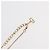 Collana Christian Dior metallo Due set Oro Auth ka3709 D'oro - vista 13