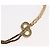 Collana Christian Dior metallo Due set Oro Auth ka3709 D'oro - vista 16