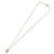 Collana Christian Dior metallo Due set Oro Auth ka3709 D'oro - vista 8
