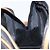 SAINT LAURENT Borsa a Mano PVC Tela Nera Oro Auth fm5269 Nero D'oro - vista 18