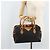 SAINT LAURENT Borsa a Mano PVC Tela Nera Oro Auth fm5269 Nero D'oro - vista 21