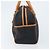 SAINT LAURENT Borsa a Mano PVC Tela Nera Oro Auth fm5269 Nero D'oro - vista 3