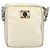 Borsa a Spalla Camelia Linea Sport CHANEL Nylon Bianco CC Auth YKZ1607A - vista 2