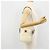 Borsa a Spalla Camelia Linea Sport CHANEL Nylon Bianco CC Auth YKZ1607A - vista 23