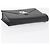 LOEWE Borsa Clutch Anagram in Pelle Nera Argento Auth BA11869 Nero - vista 5