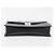 LOEWE Borsa Clutch Anagram in Pelle Nera Argento Auth BA11869 Nero - vista 6