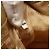 Borsa a Spalla con Catena Prada in Nylon Beige Oro Auth bs34265 D'oro - vista 12