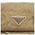 Borsa a Spalla con Catena Prada in Nylon Beige Oro Auth bs34265 D'oro - vista 17