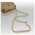 Borsa a Spalla con Catena Prada in Nylon Beige Oro Auth bs34265 D'oro - vista 7