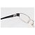 Gafas CHANEL plástico metal 3 Set Gris Negro CC Auth bs34338 Castaño - vista 24