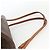 Céline Borsa a spalla in tela Macadam CELINE in pelle PVC marrone e oro Auth BAZ797 D'oro - vista 7