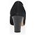 CHANEL Décolleté in Camoscio 36 1/2 C Nero CC Auth 174628A - vista 17