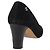 CHANEL Décolleté in Camoscio 36 1/2 C Nero CC Auth 174628A - vista 3