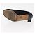 CHANEL Décolleté in Camoscio 36 1/2 C Nero CC Auth 174628A - vista 7