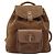 Bamboo Zaino in Bambù GUCCI Camoscio Marrone Oro 003 1705 0030 Auth AMZ377 D'oro - vista 13