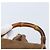 Bamboo Zaino in Bambù GUCCI Camoscio Marrone Oro 003 1705 0030 Auth AMZ377 D'oro - vista 14