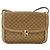 16 Céline Borsa a Spalla in Tela Macadam CELINE in Pelle PVC Beige Oro Auth BAZ705 D'oro - vista 13
