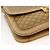 16 Céline Borsa a Spalla in Tela Macadam CELINE in Pelle PVC Beige Oro Auth BAZ705 D'oro - vista 14