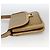 16 Céline Borsa a Spalla in Tela Macadam CELINE in Pelle PVC Beige Oro Auth BAZ705 D'oro - vista 3