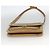 16 Céline Borsa a Spalla in Tela Macadam CELINE in Pelle PVC Beige Oro Auth BAZ705 D'oro - vista 5