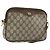 GUCCI GG Supreme Schultertasche PVC Beige Gold 97 02 068 Auth AMZ005 Golden