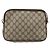 GUCCI GG Supreme Schultertasche PVC Beige Gold 97 02 068 Auth AMZ005 Golden - Ansicht 2