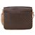 Céline Sac à épaule en toile Macadam CELINE en cuir PVC marron doré Auth ARZ857 - vue 2