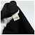 Borsa Tote Prada in nylon nero e oro Auth YKZ773 D'oro - vista 12
