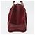 LOEWE Borsa a Mano Anagram in Pelle Scamosciata Bordeaux Oro Auth bs34369 D'oro Bordò - vista 3