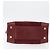 LOEWE Borsa a Mano Anagram in Pelle Scamosciata Bordeaux Oro Auth bs34369 D'oro Bordò - vista 5