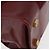 LOEWE Borsa a Mano Anagram in Pelle Scamosciata Bordeaux Oro Auth bs34369 D'oro Bordò - vista 9