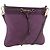 Borsa a Spalla PRADA in Nylon Viola Oro Auth fm5271 D'oro Porpora